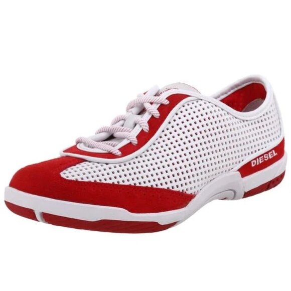 Diesel E-Motion W in White/True Red - Picture 1 of 5